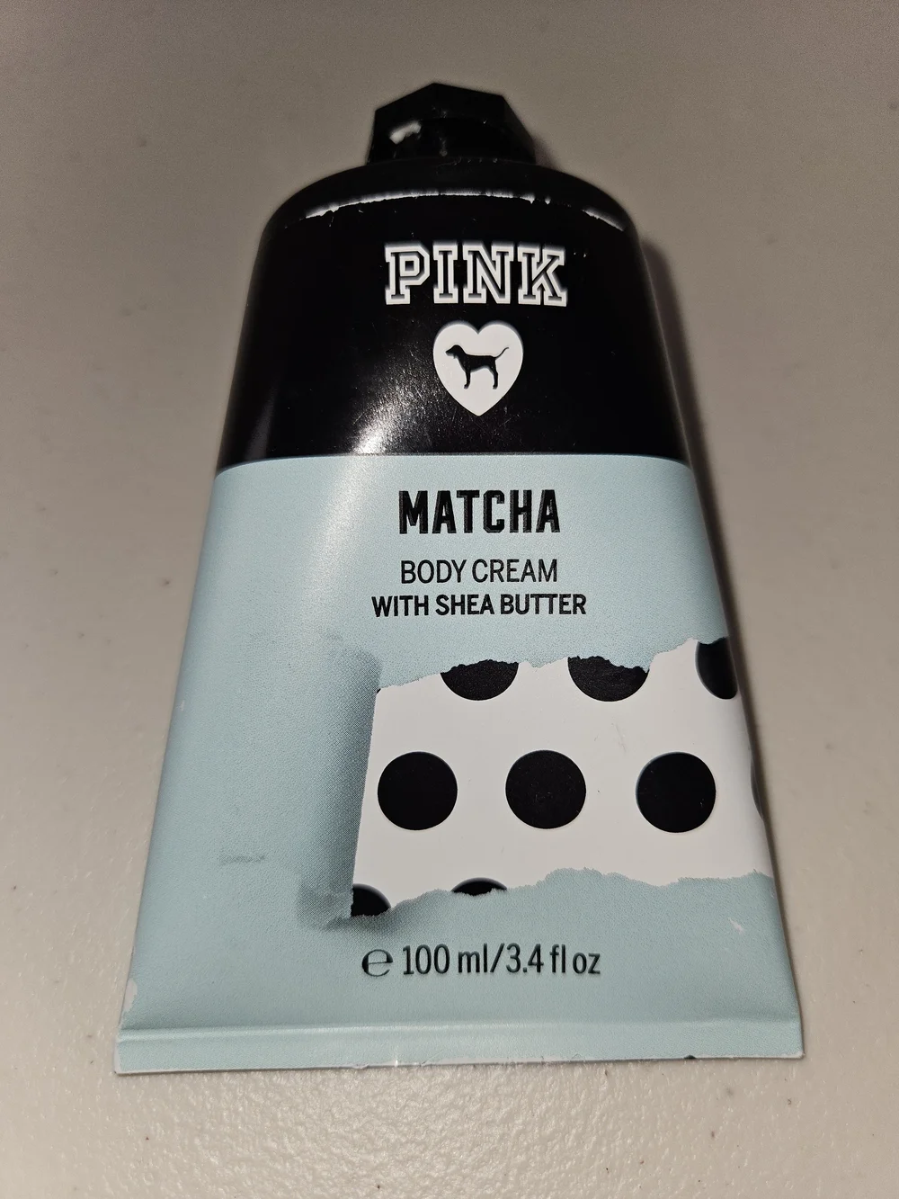 PINK Victoria's Secret Matcha Body Cream - Black & Light Blue Brand New
